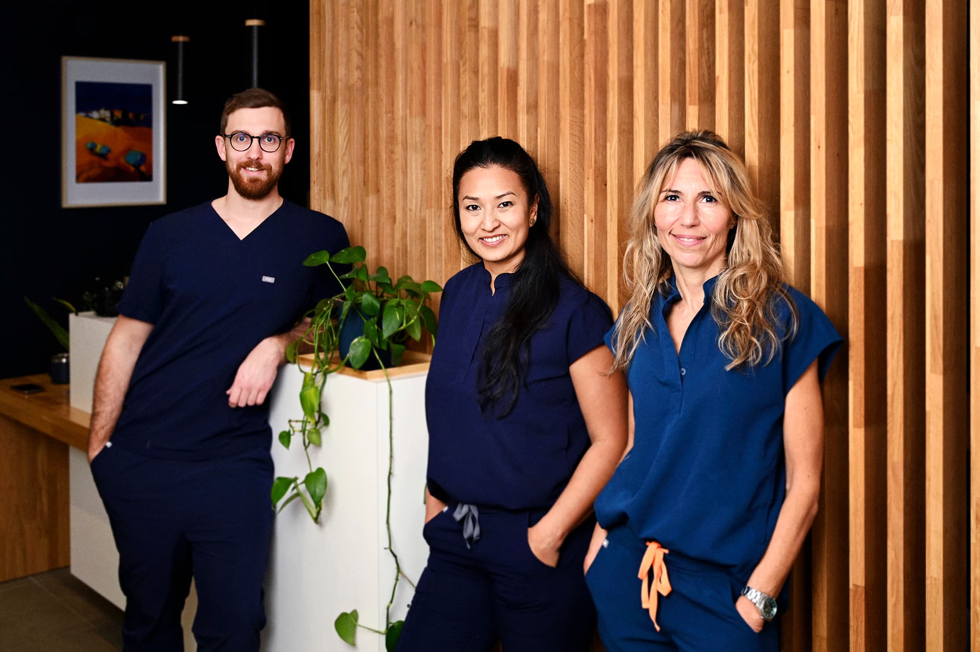 Equipe complète du Cabinet dentaire L'Envolée à Montpellier/Castelnau-le-lez